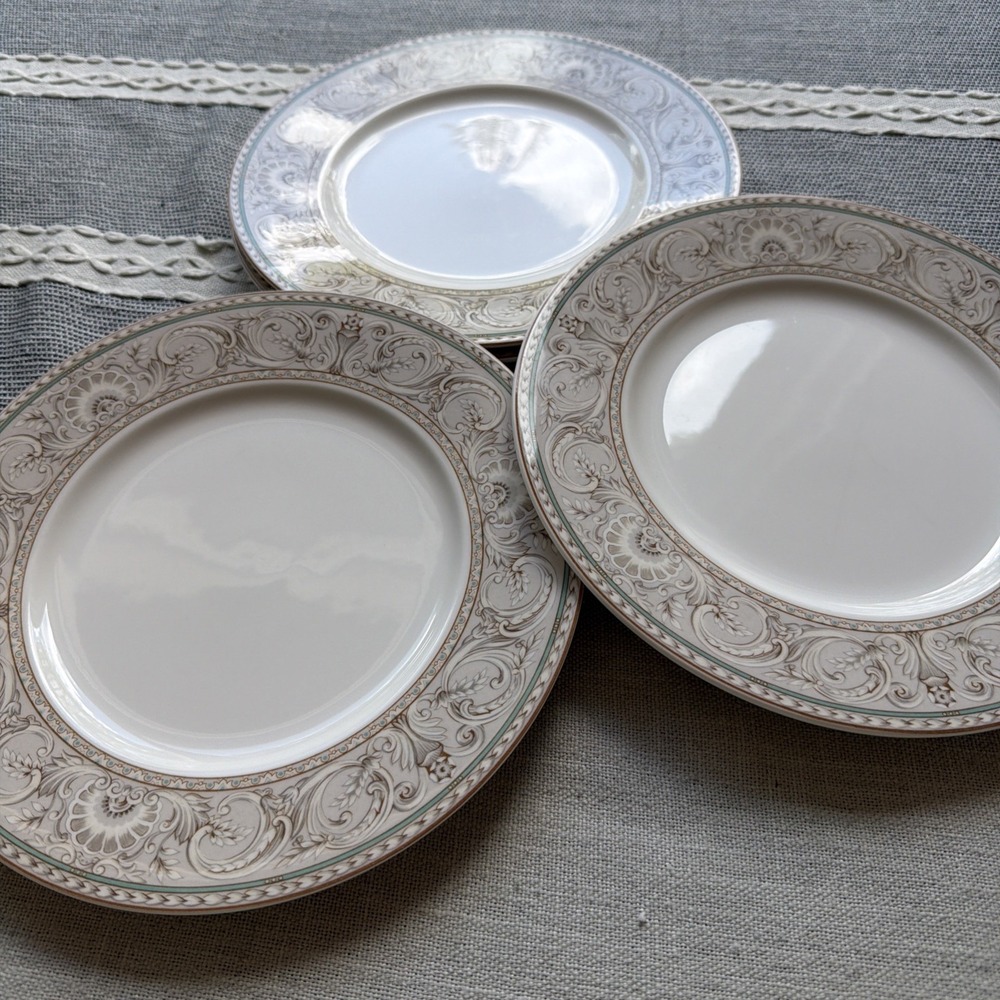 Set 4 Christopher Stuart  8.5" Salad Plates OPTIMA Vintage China - Picture 2 of 4